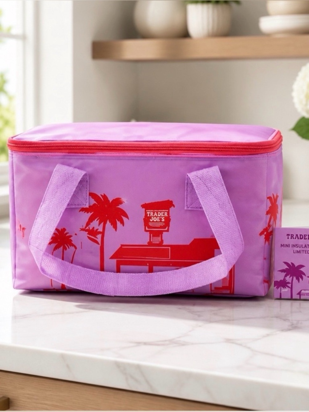 2026 Viral Trader Joe’s Insulated Lunch Tote!! SOLD OUT!!